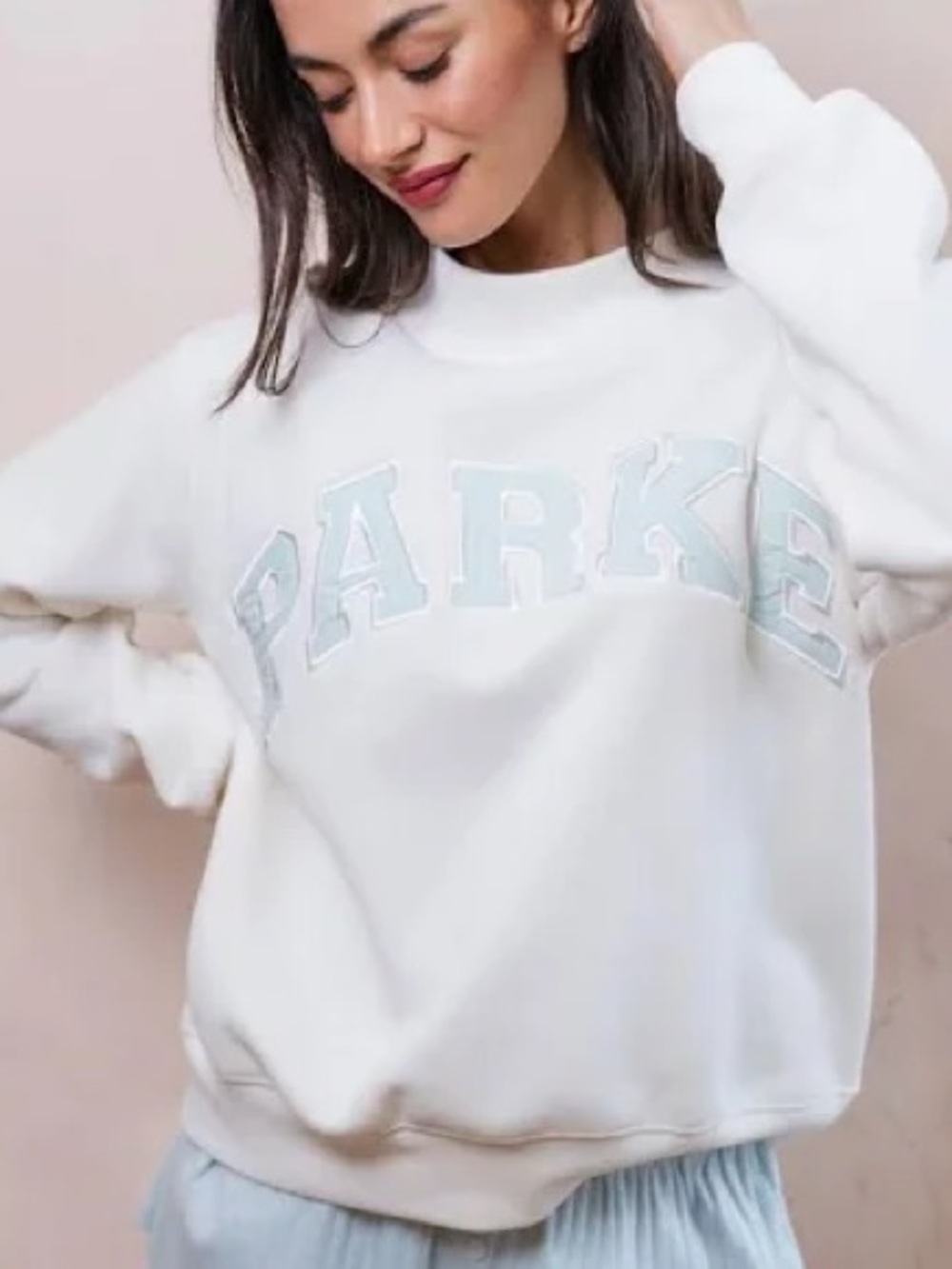 Parke Bridal Varsity Mockneck - Sold Out